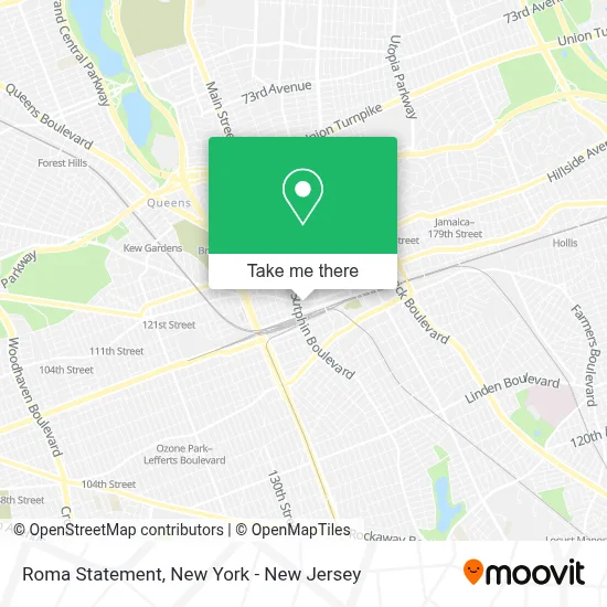 Roma Statement map