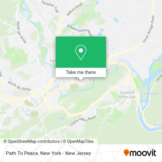 Path To Peace map