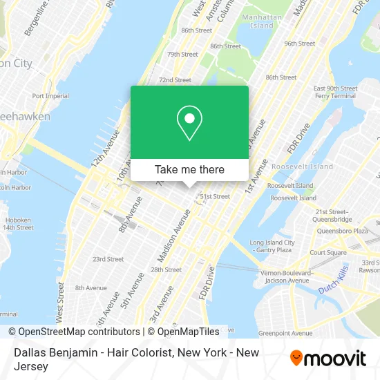 Dallas Benjamin - Hair Colorist map