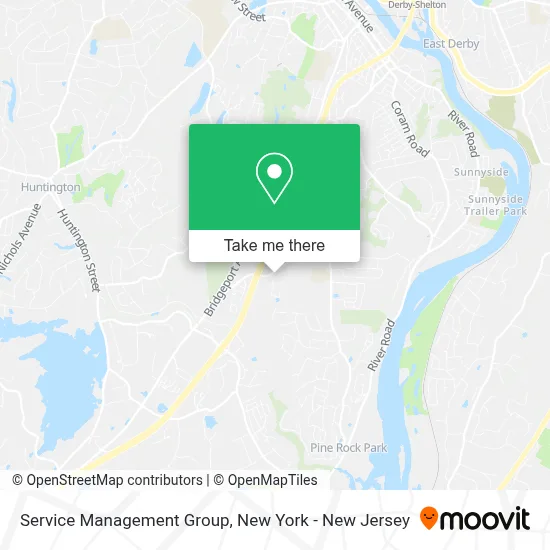 Service Management Group map