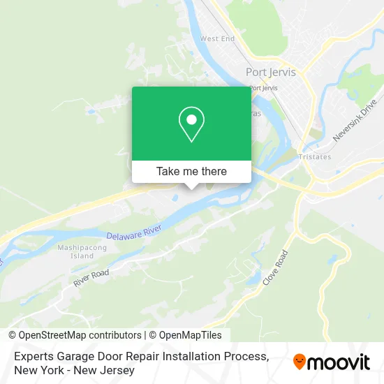 Experts Garage Door Repair Installation Process map