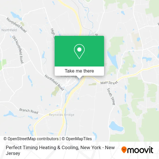 Perfect Timing Heating & Cooling map