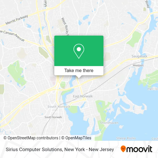 Sirius Computer Solutions map