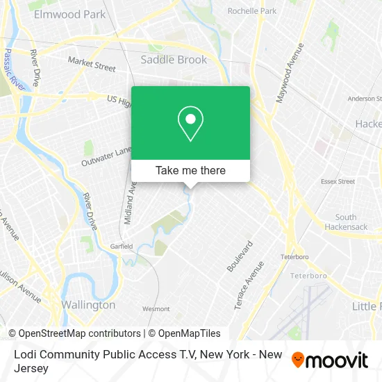 Lodi Community Public Access T.V map