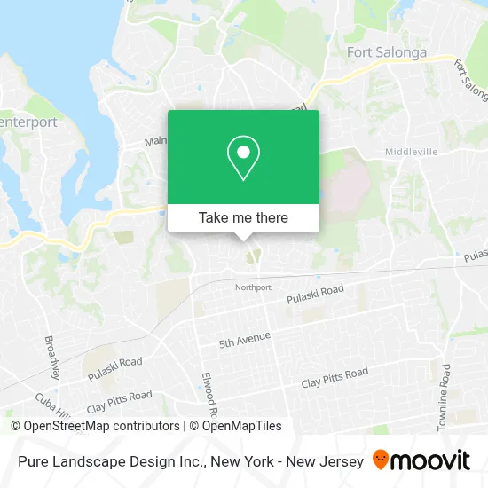 Pure Landscape Design Inc. map