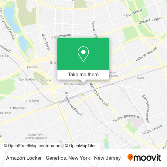 Amazon Locker - Genetics map