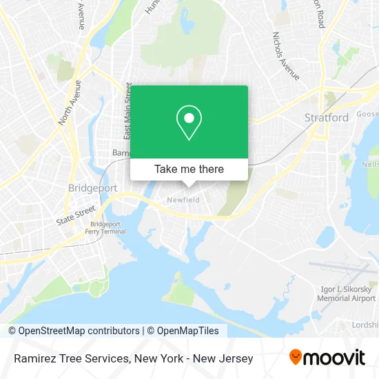 Ramirez Tree Services map