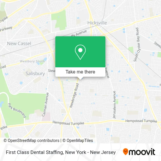 First Class Dental Staffing map
