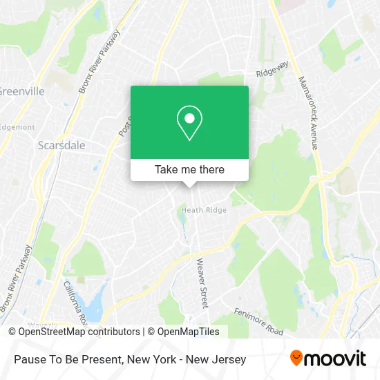 Pause To Be Present map