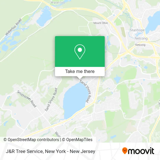 J&R Tree Service map