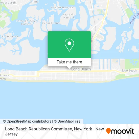 Long Beach Republican Committee map