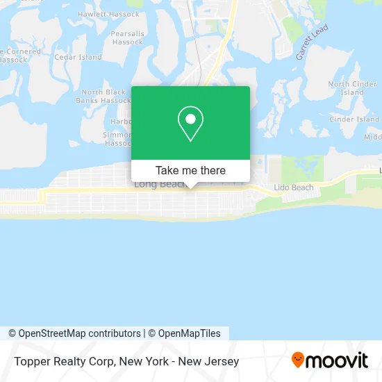 Topper Realty Corp map