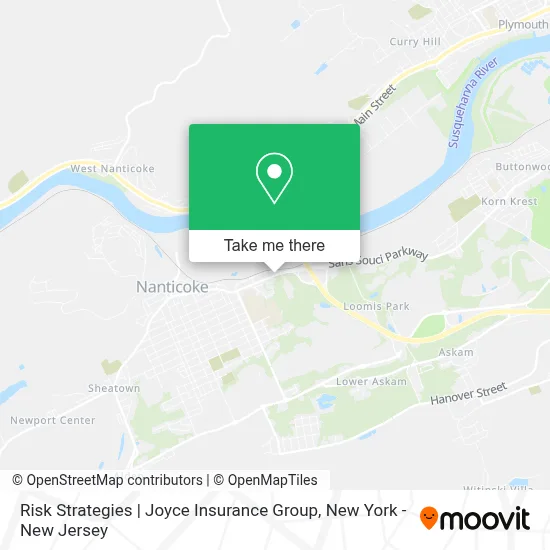 Risk Strategies | Joyce Insurance Group map