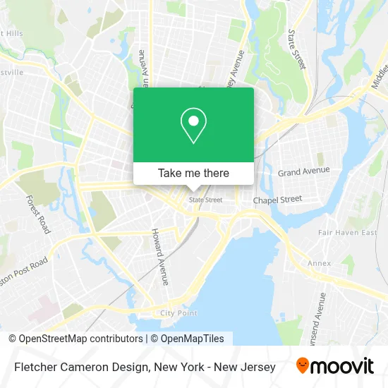 Fletcher Cameron Design map