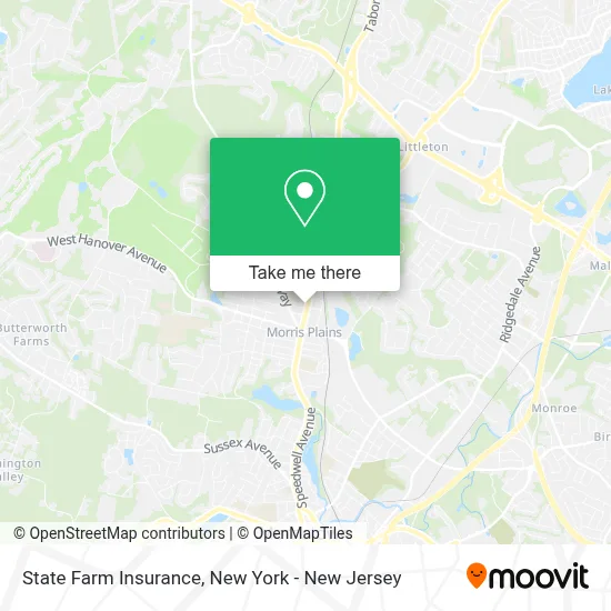 State Farm Insurance map