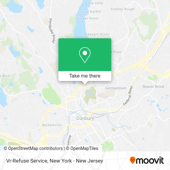 Vr-Refuse Service map
