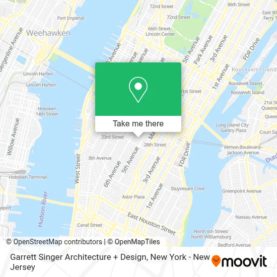Garrett Singer Architecture + Design map