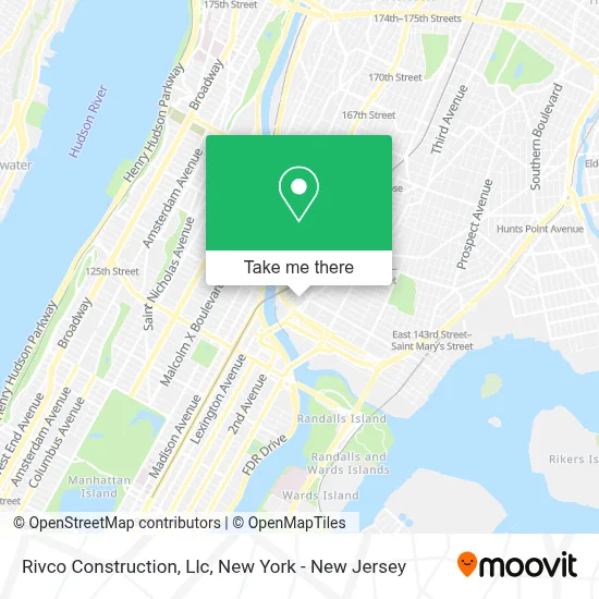 Rivco Construction, Llc map