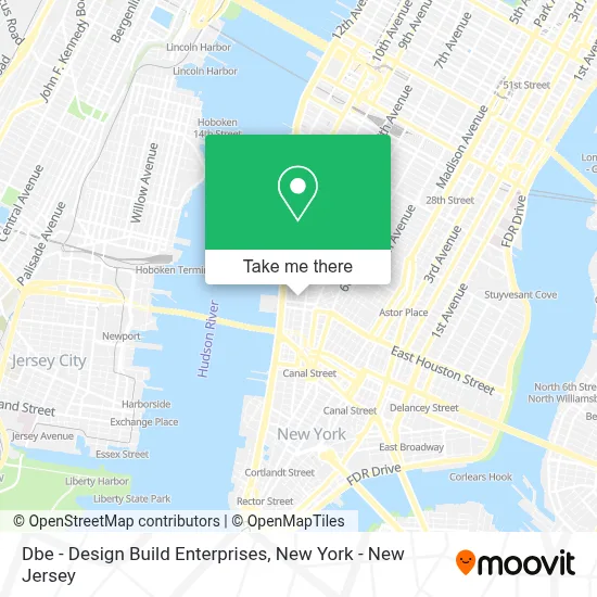 Dbe - Design Build Enterprises map