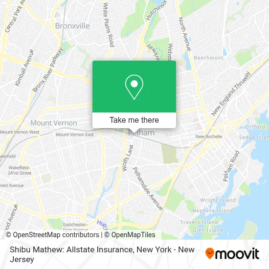 Shibu Mathew: Allstate Insurance map