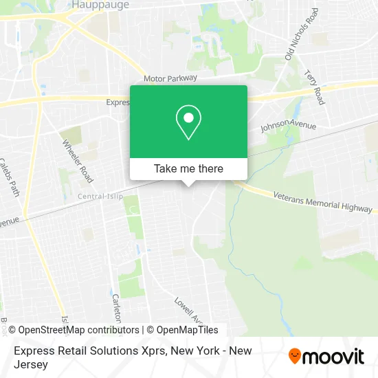 Express Retail Solutions Xprs map