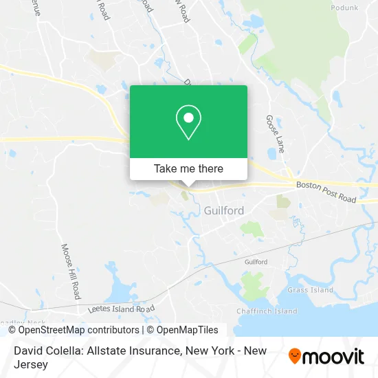 David Colella: Allstate Insurance map