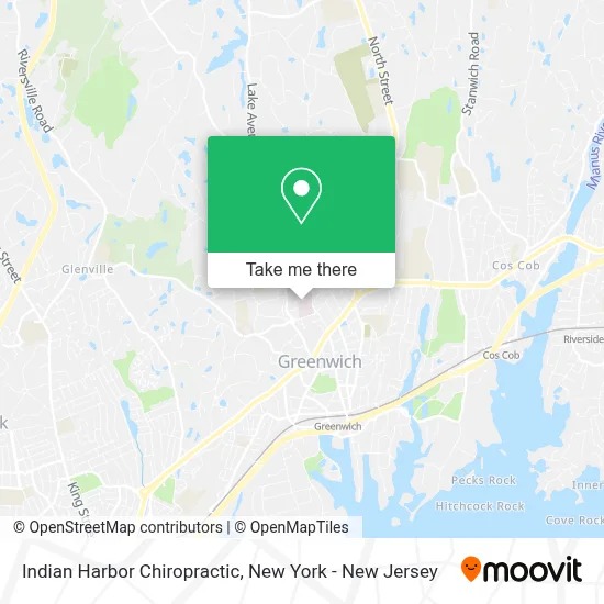 Indian Harbor Chiropractic map