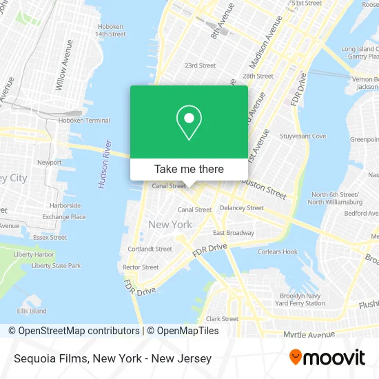 Sequoia Films map