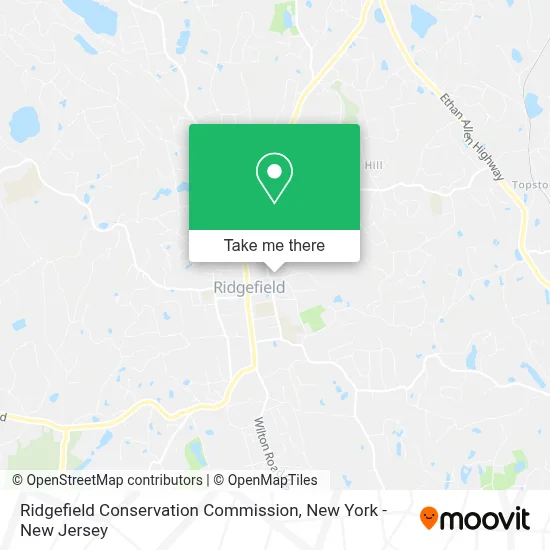 Ridgefield Conservation Commission map