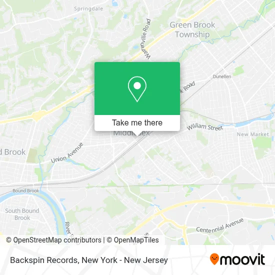 Backspin Records map