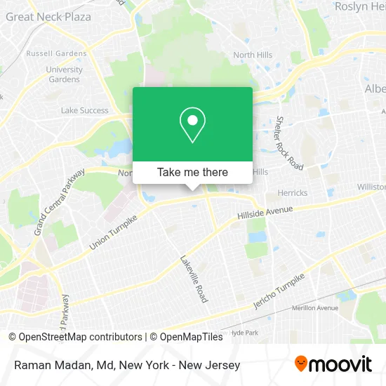 Raman Madan, Md map
