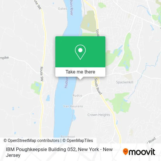 IBM Poughkeepsie Building 052 map