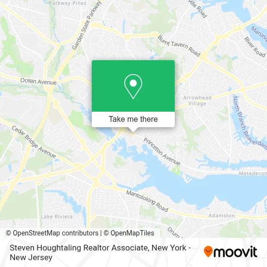 Steven Houghtaling Realtor Associate map