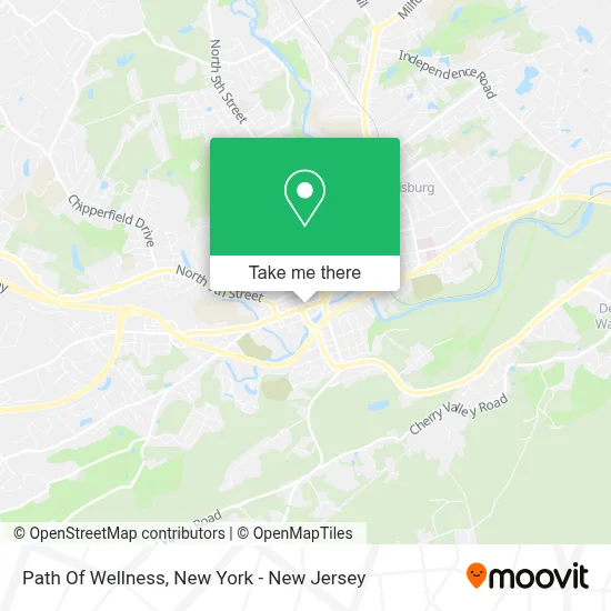 Path Of Wellness map