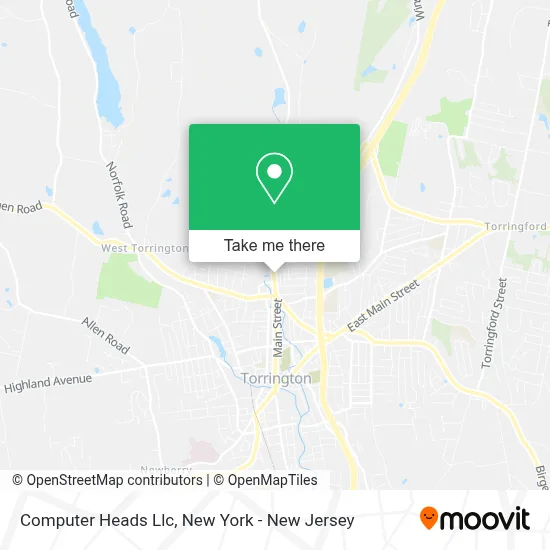 Computer Heads Llc map