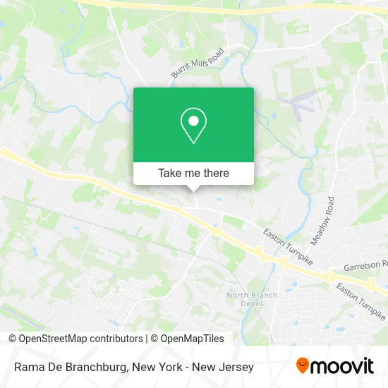 Rama De Branchburg map