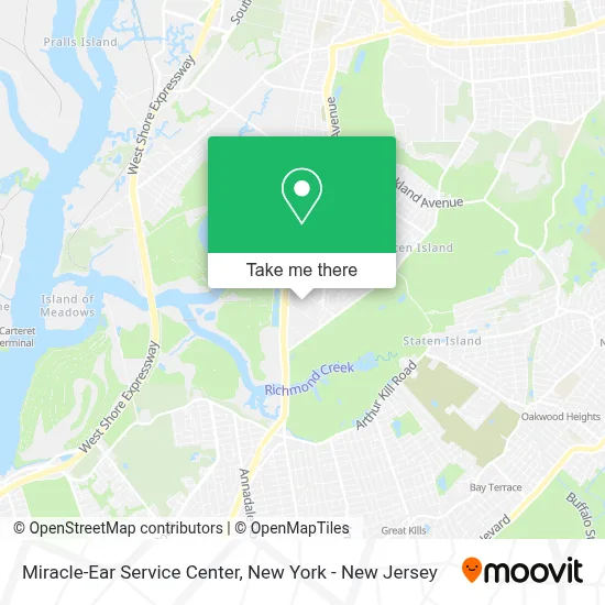 Miracle-Ear Service Center map
