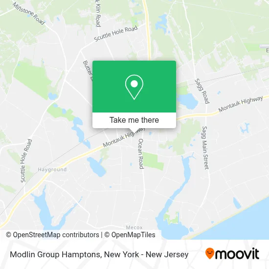 Modlin Group Hamptons map