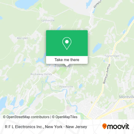 R F L Electronics Inc. map