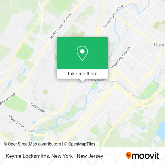 Keyme Locksmiths map