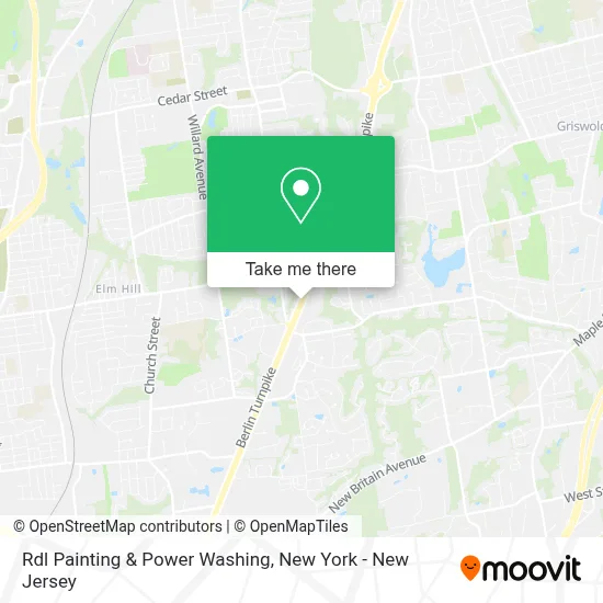 Rdl Painting & Power Washing map