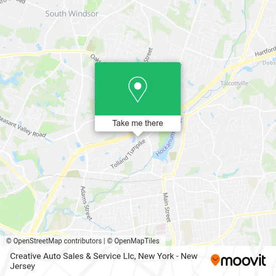 Creative Auto Sales & Service Llc map