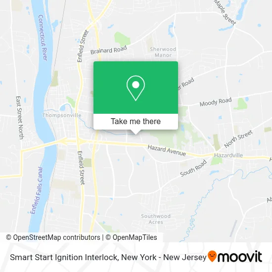 Smart Start Ignition Interlock map