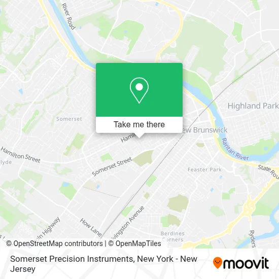 Somerset Precision Instruments map