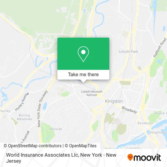 World Insurance Associates Llc map