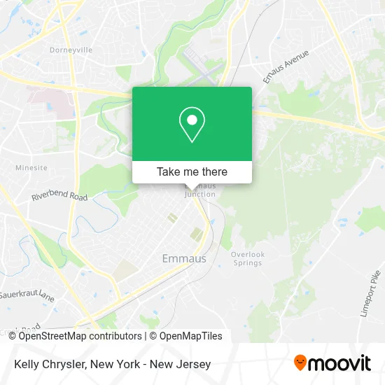 Kelly Chrysler map