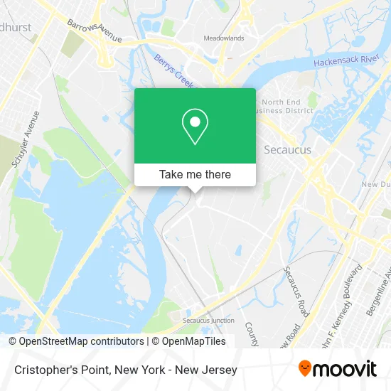 Cristopher's Point map