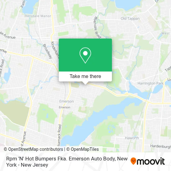 Rpm 'N' Hot Bumpers Fka. Emerson Auto Body map