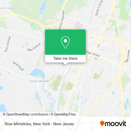 Rise Ministries map