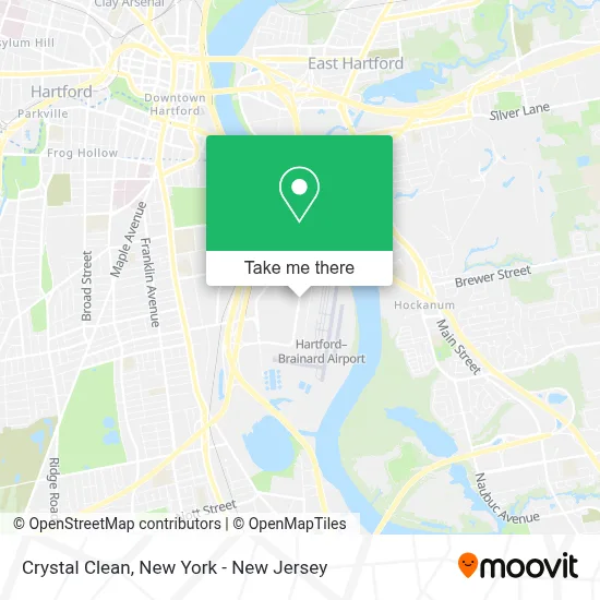 Crystal Clean map